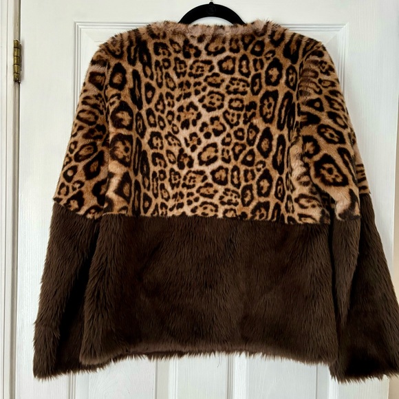 Current Air Los Angeles Faux Fur Jacket - Picture 4 of 5